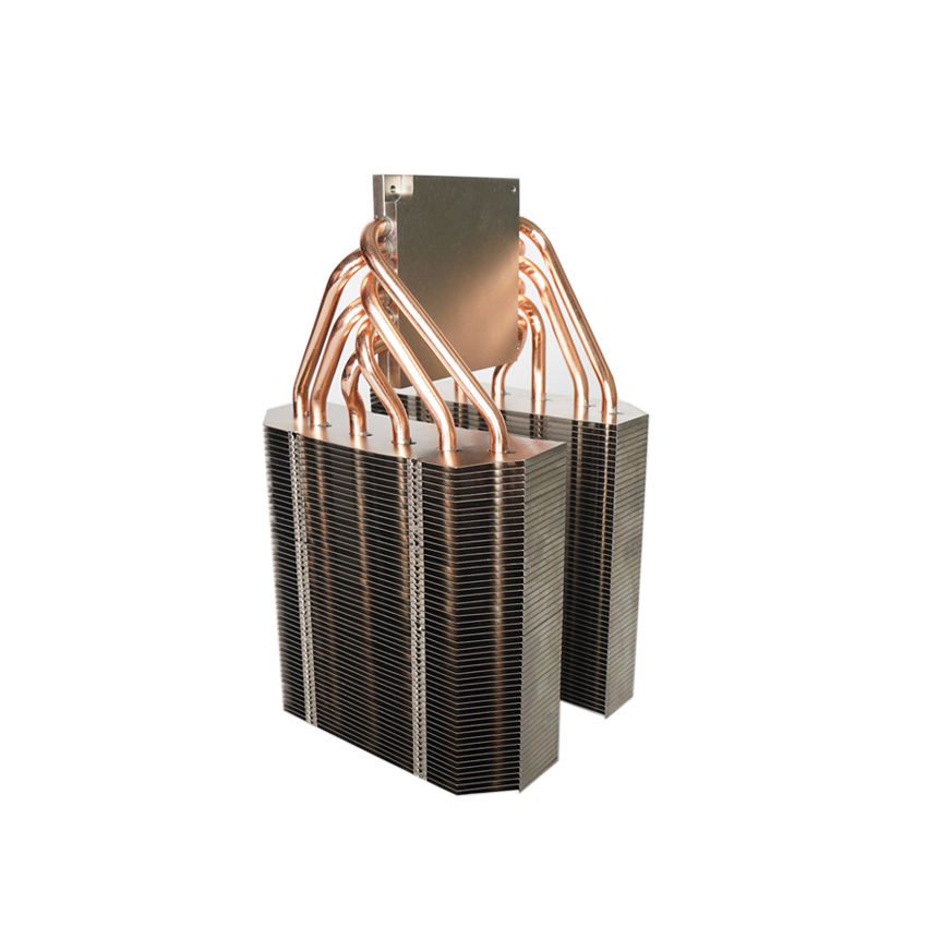 Heat Pipes Assemblies Press Fitting Heatsinks